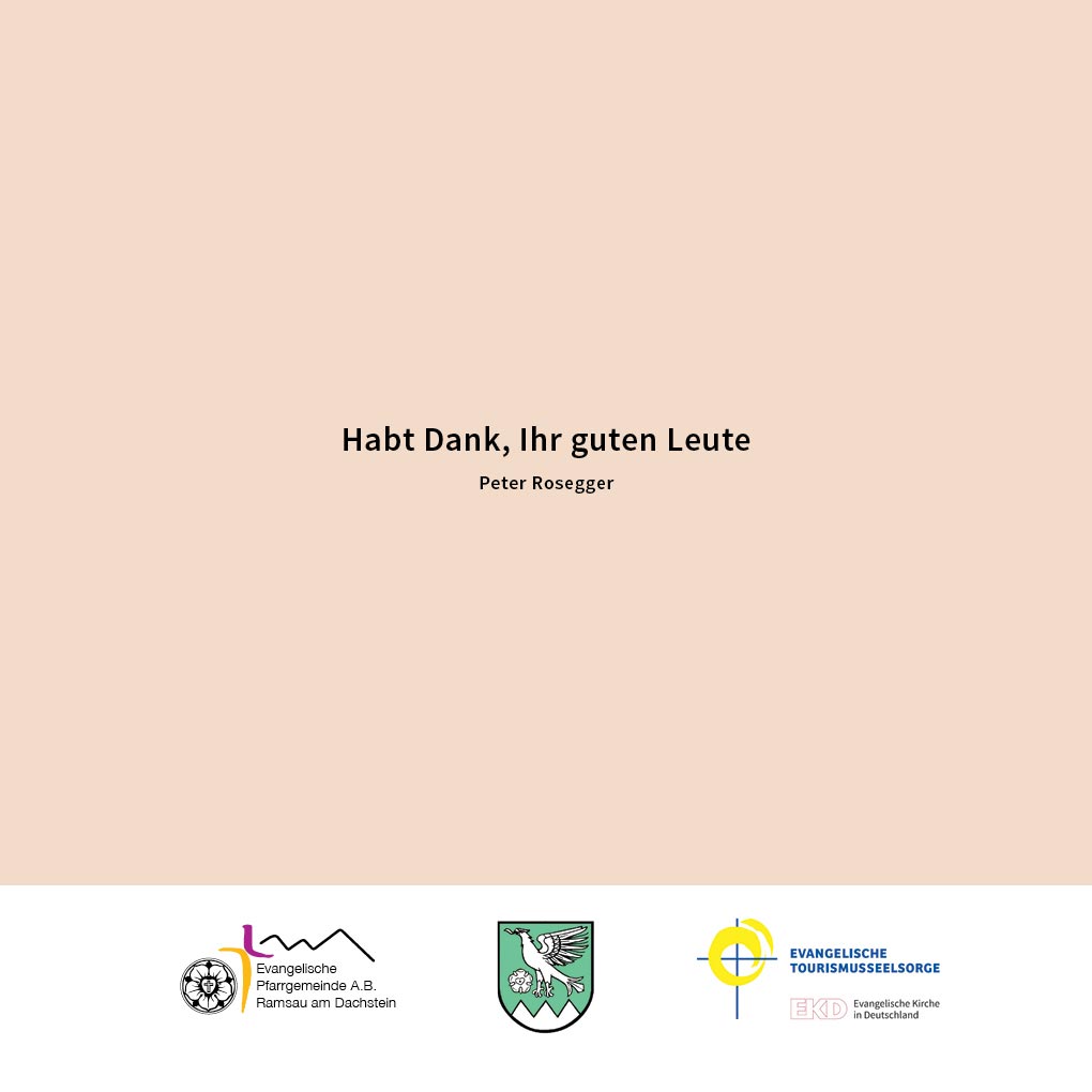 Rosegger Literaturabende Ramsau