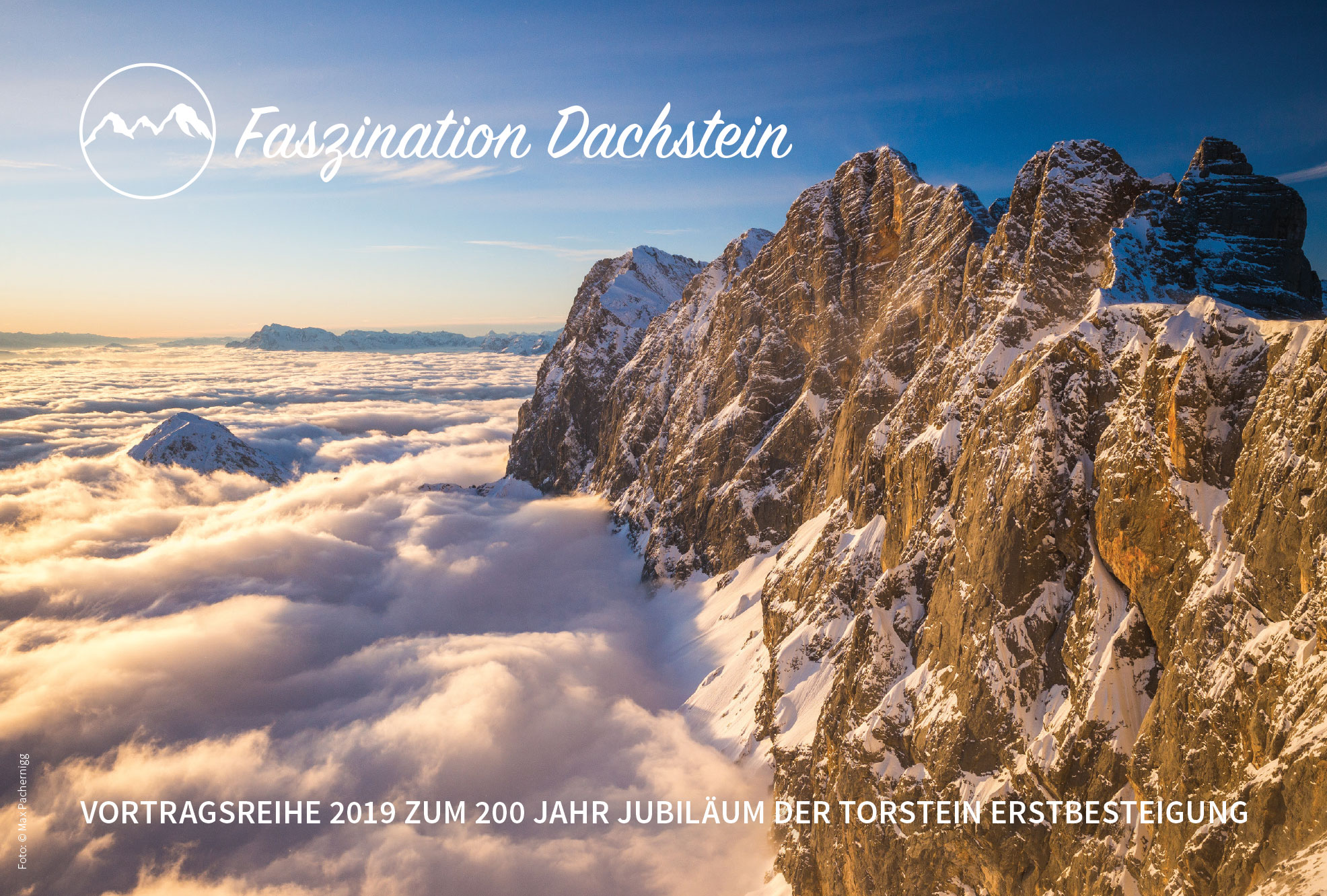 Broschüre Vortragsteihe Faszination Dachstein